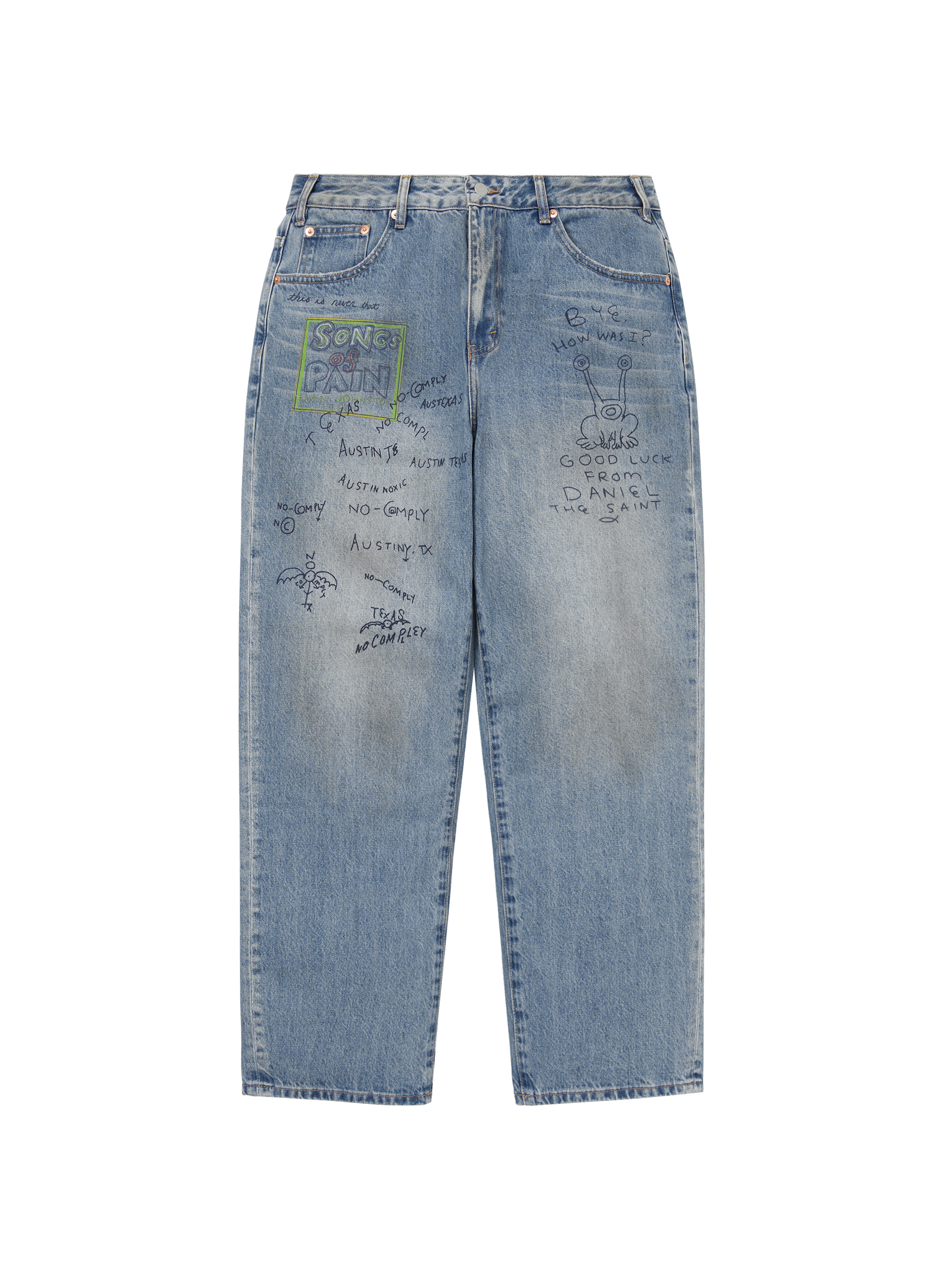 TNT Daniel Johnston SONGS of PAIN Denim Pant