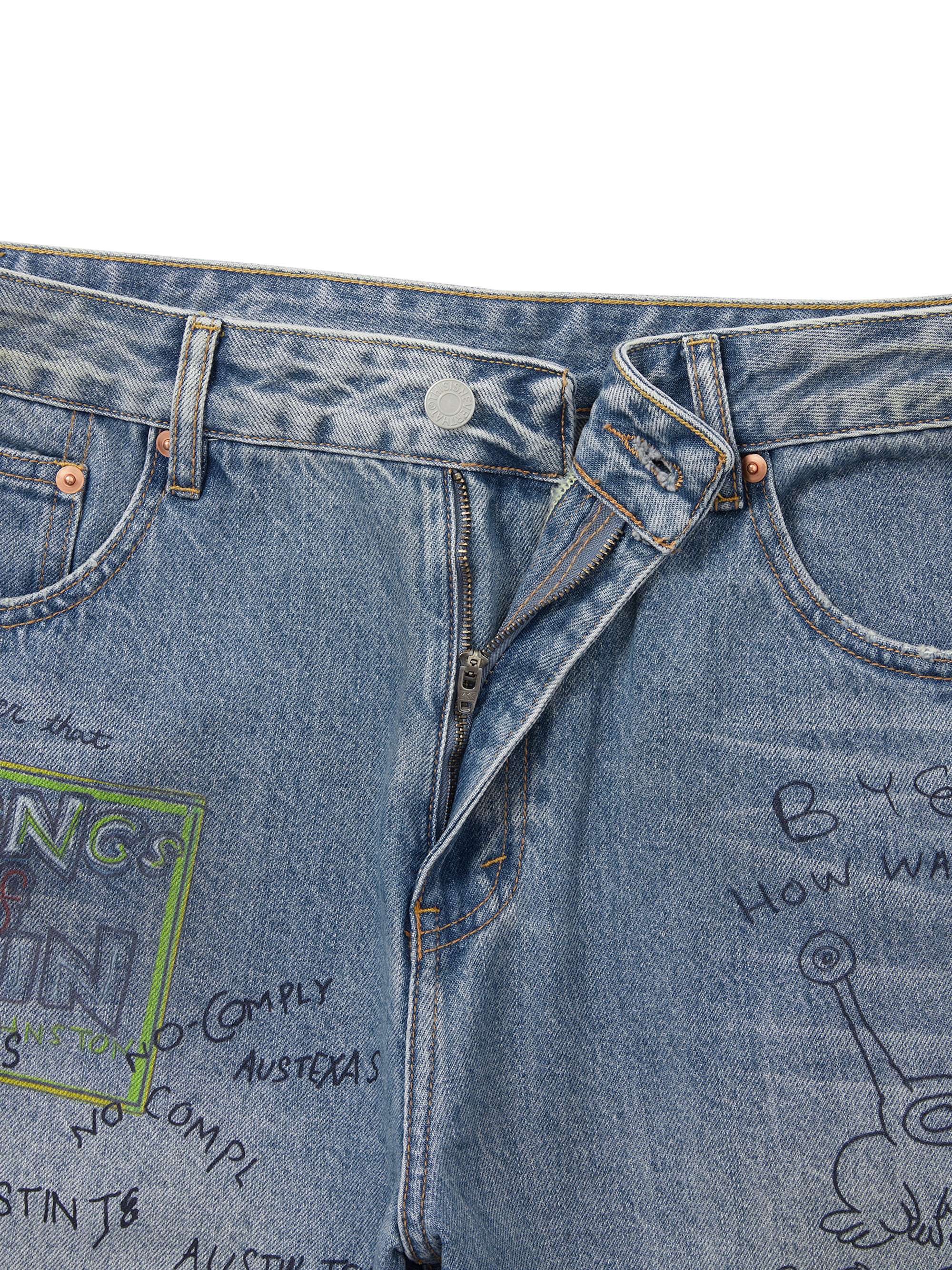TNT Daniel Johnston SONGS of PAIN Denim Pant