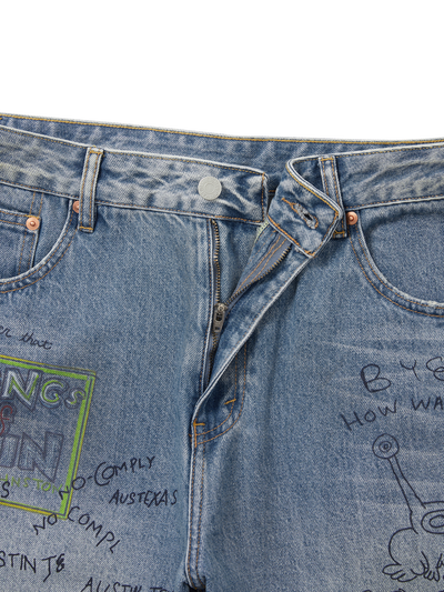 TNT Daniel Johnston SONGS of PAIN Denim Pant