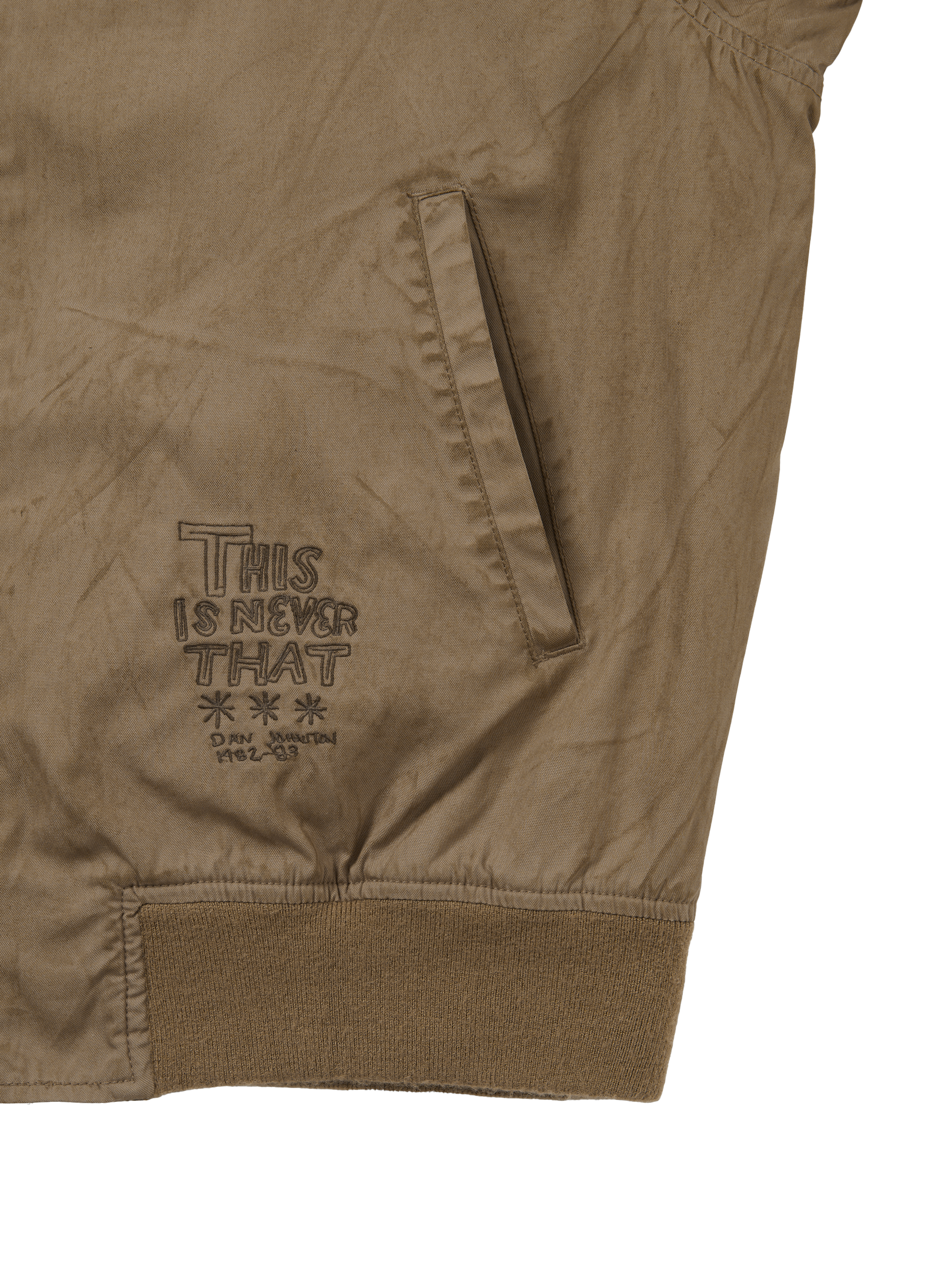 TNT Daniel Johnston Washed Tanker Jacket