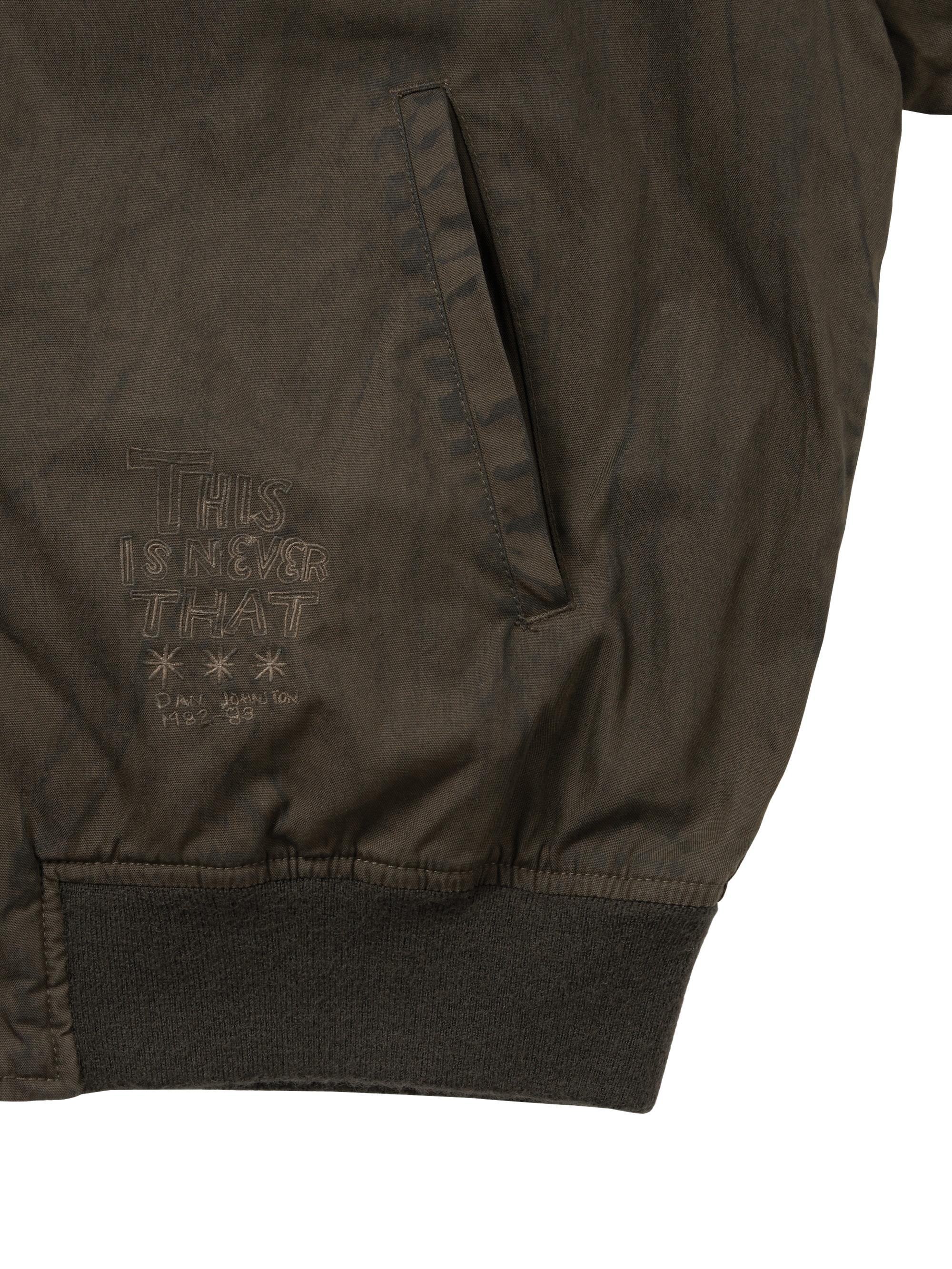 TNT Daniel Johnston Washed Tanker Jacket