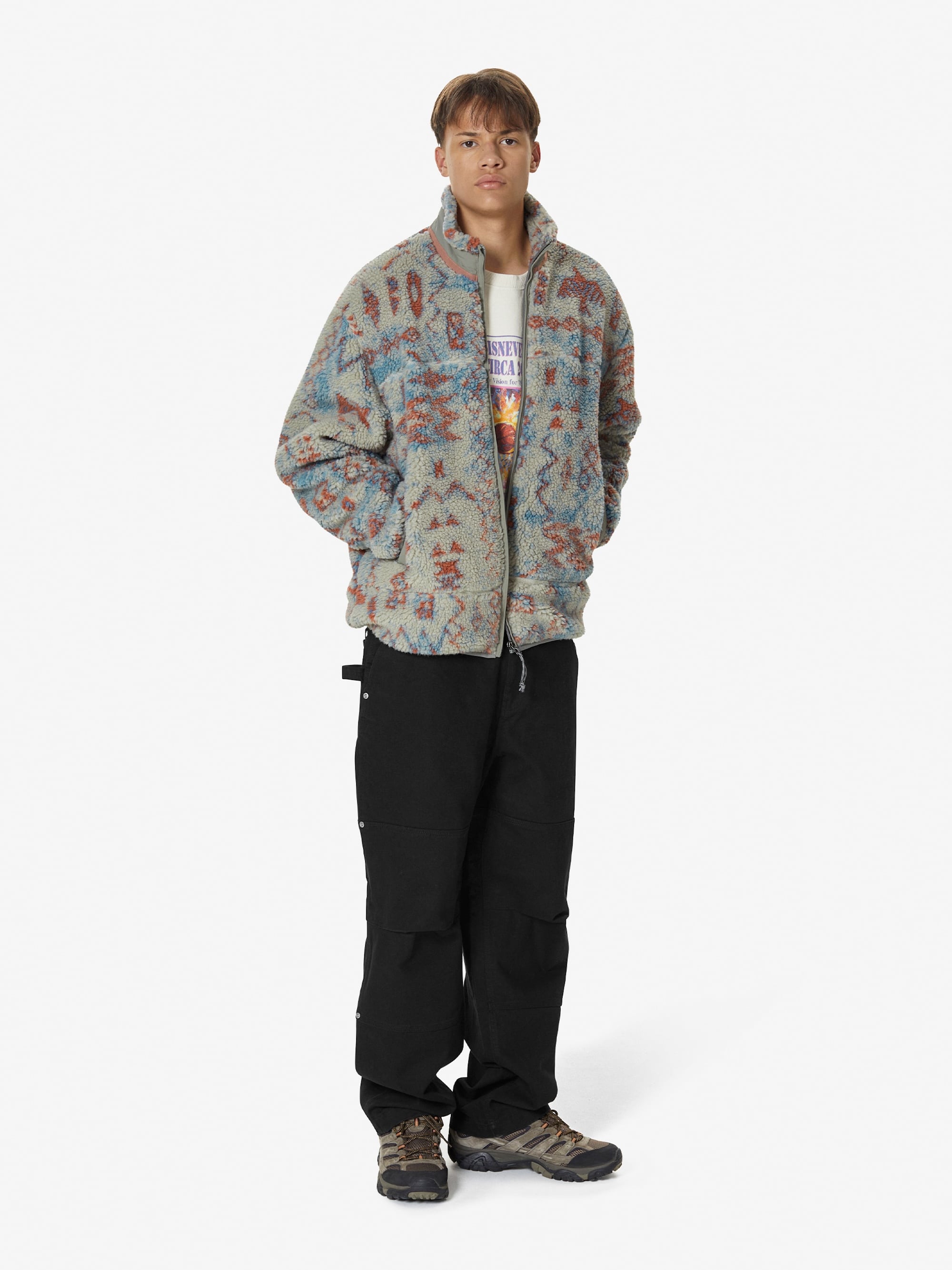 T Sherpa Fleece Jacket