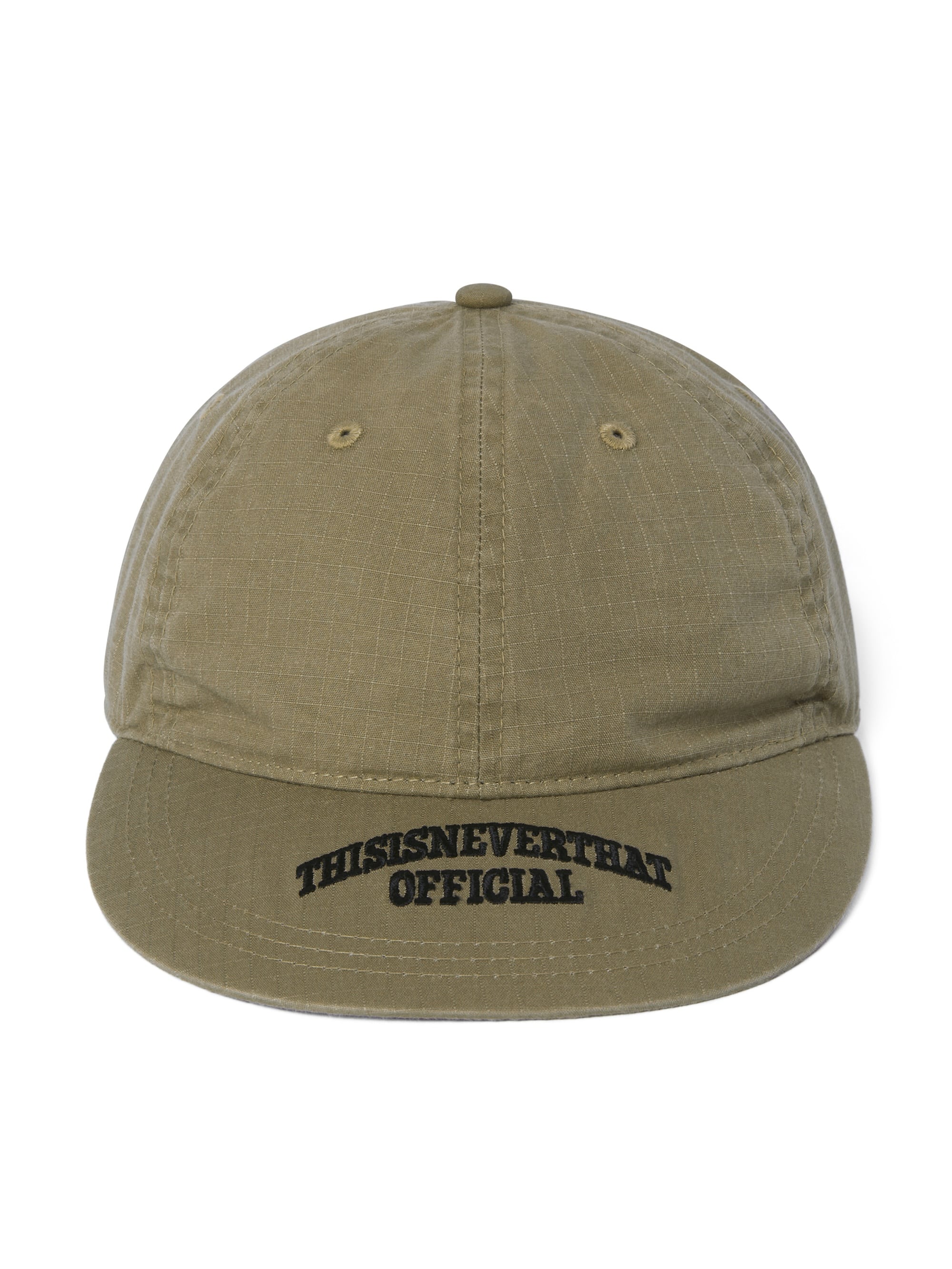 Visor Embroidered Ripstop Cap