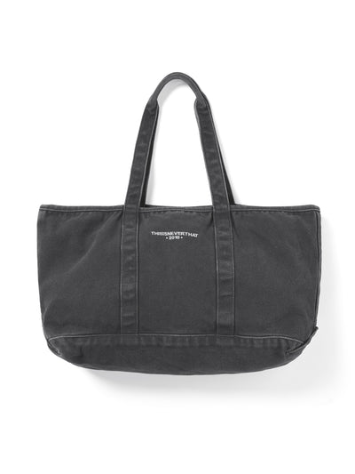 Washed Canvas Tote Bag