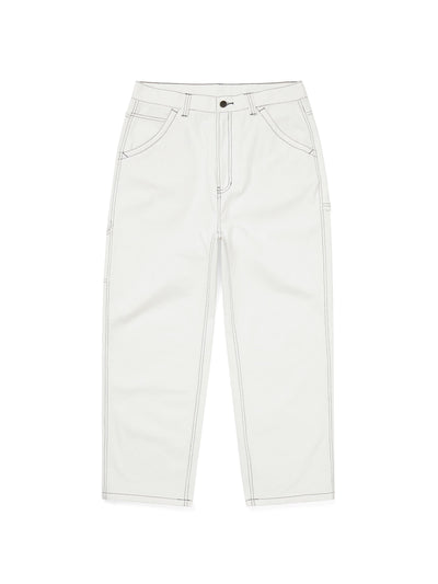 Washed Canvas Work Pant