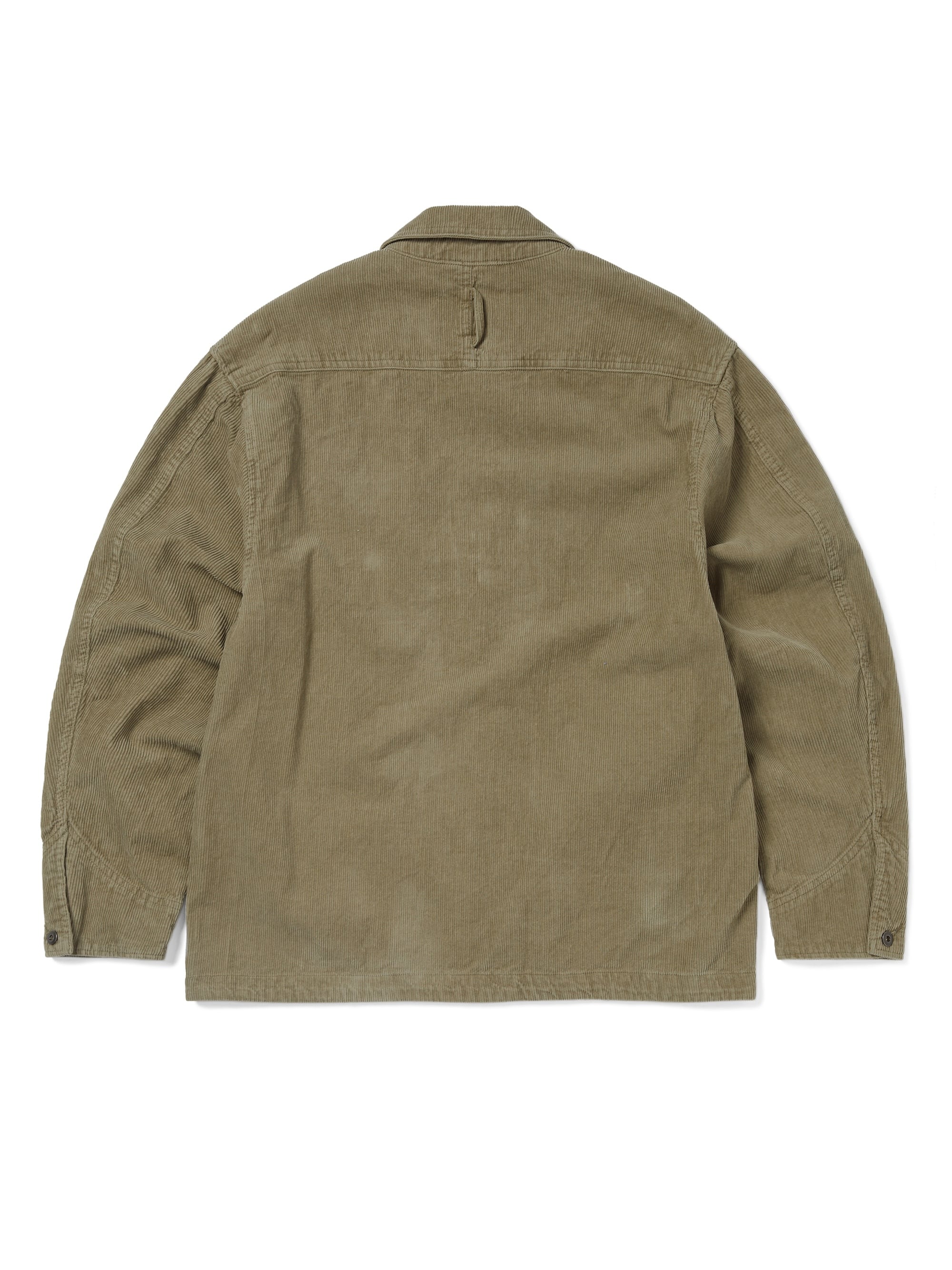 Washed Corduroy Zip Jacket