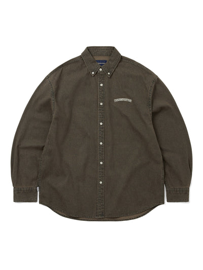 (FW25)Washed Denim Shirt