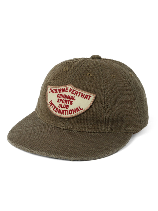 Washed Dobby Patch Cap