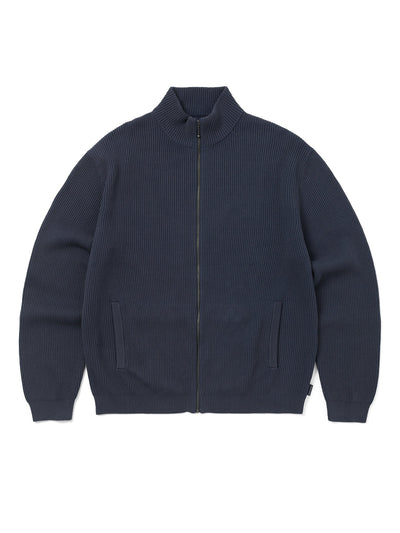 Washed Full Zip Cardigan