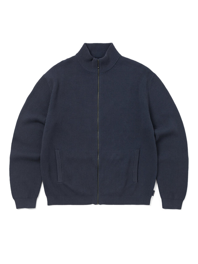 Washed Full Zip Cardigan