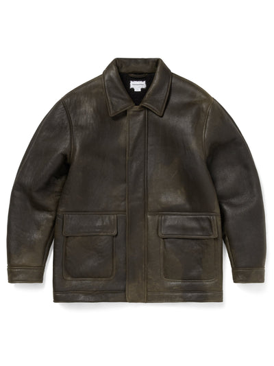 Washed Shearling Jacket