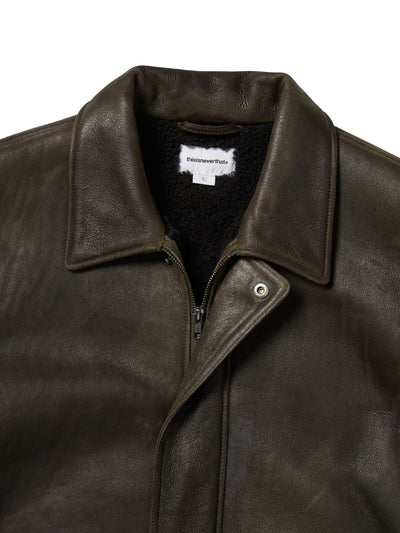 Washed Shearling Jacket