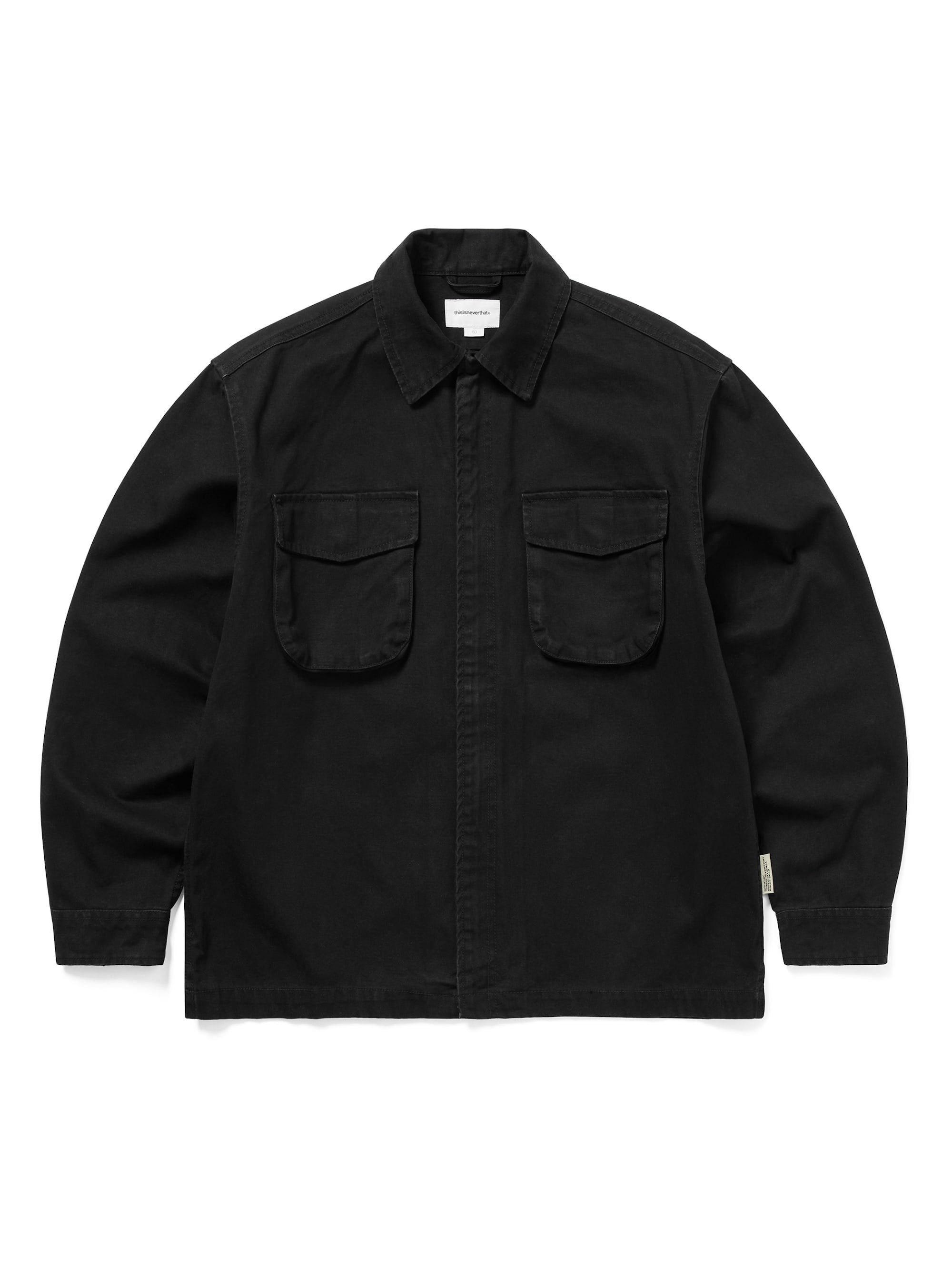 Washed Zip Shirt