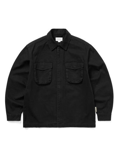 Washed Zip Shirt