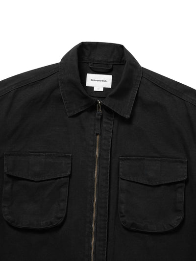 Washed Zip Shirt