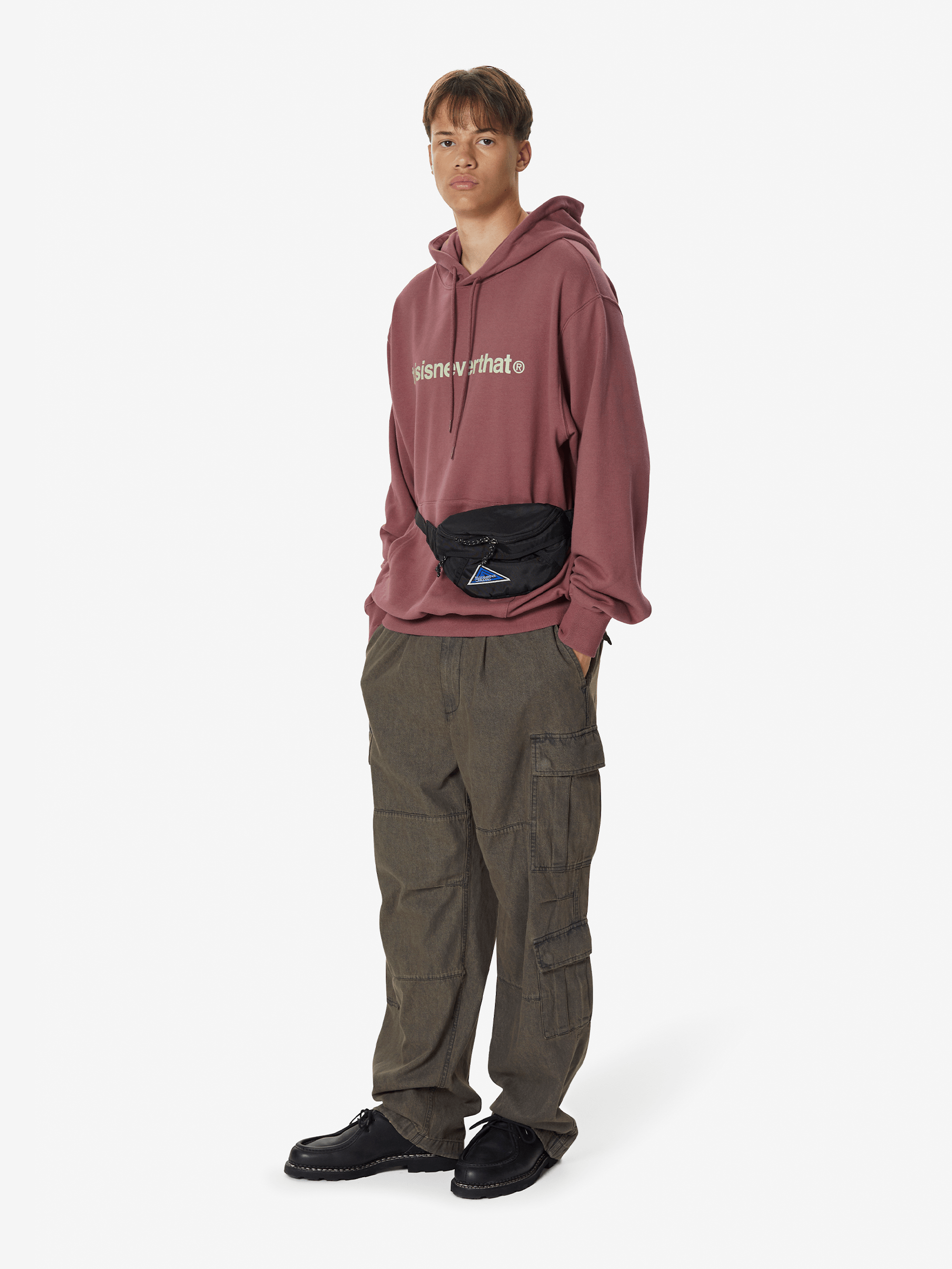 Washed Nylon Waist Bag