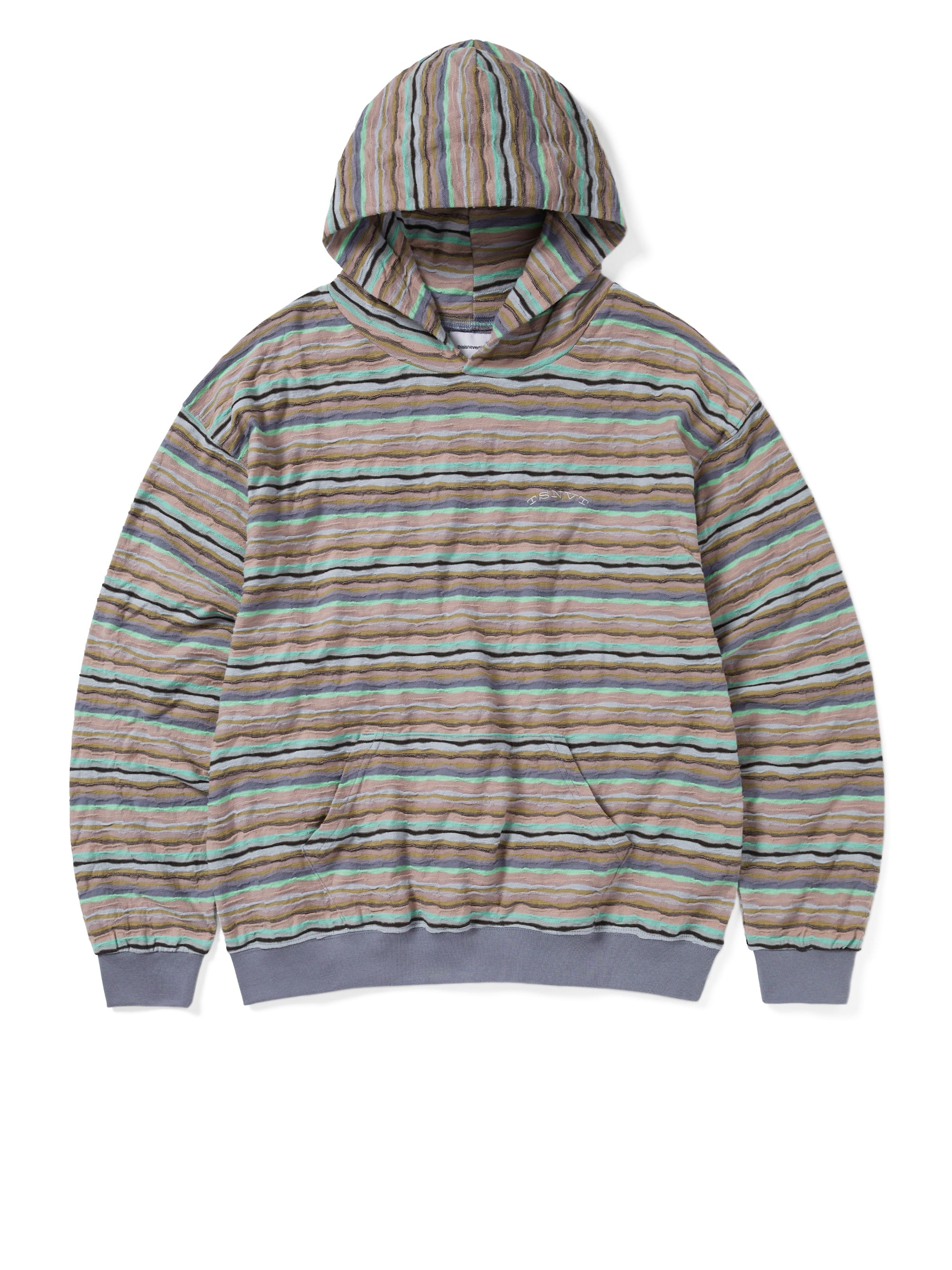 Wave Jacquard Hoodie