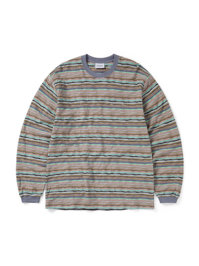 Wave Jacquard L/S Tee