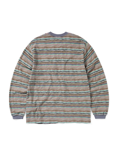 Wave Jacquard L/S Tee