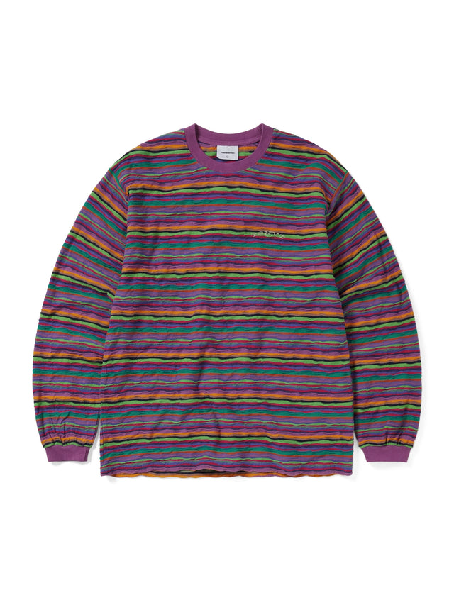 Wave Jacquard L/S Tee