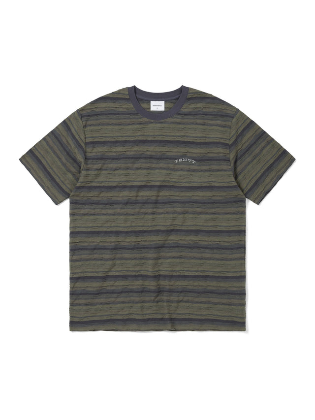 Wave Jacquard Tee