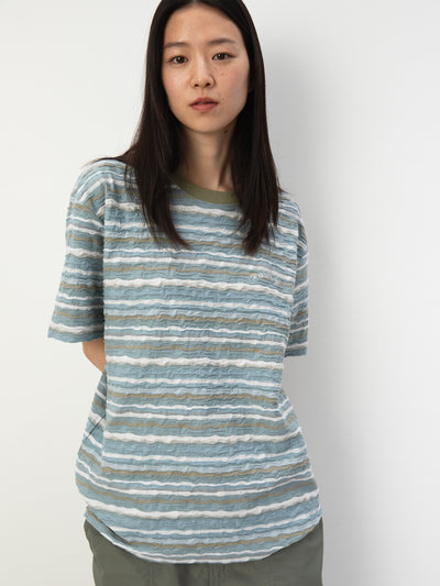 Wave Jacquard Tee