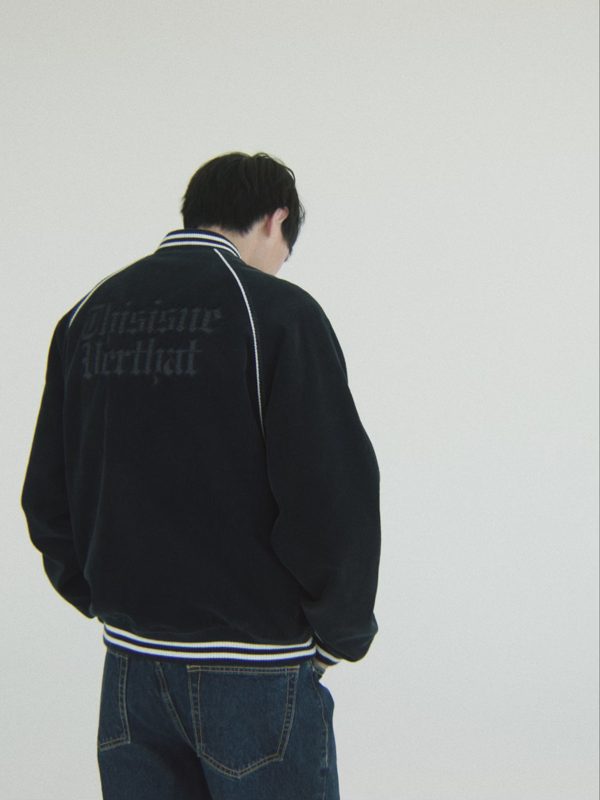 Corduroy Varsity Jacket