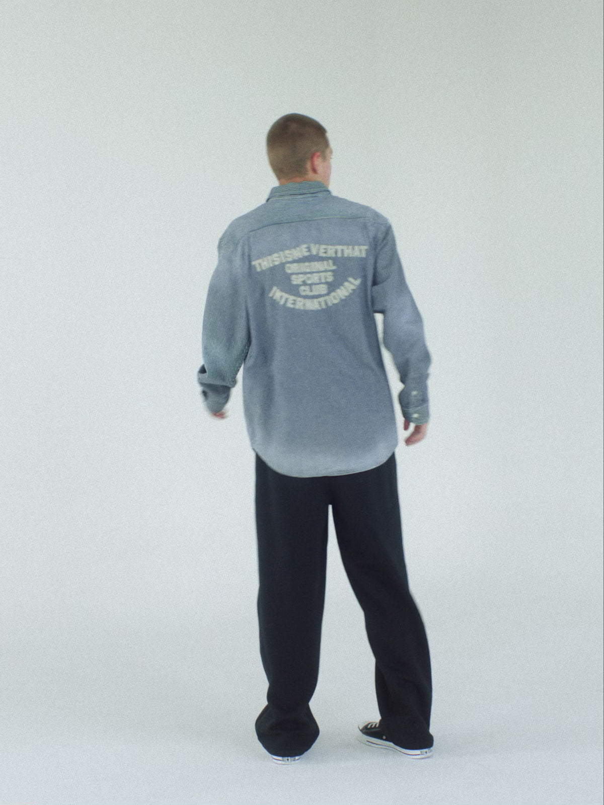 Hickory Denim Shirt