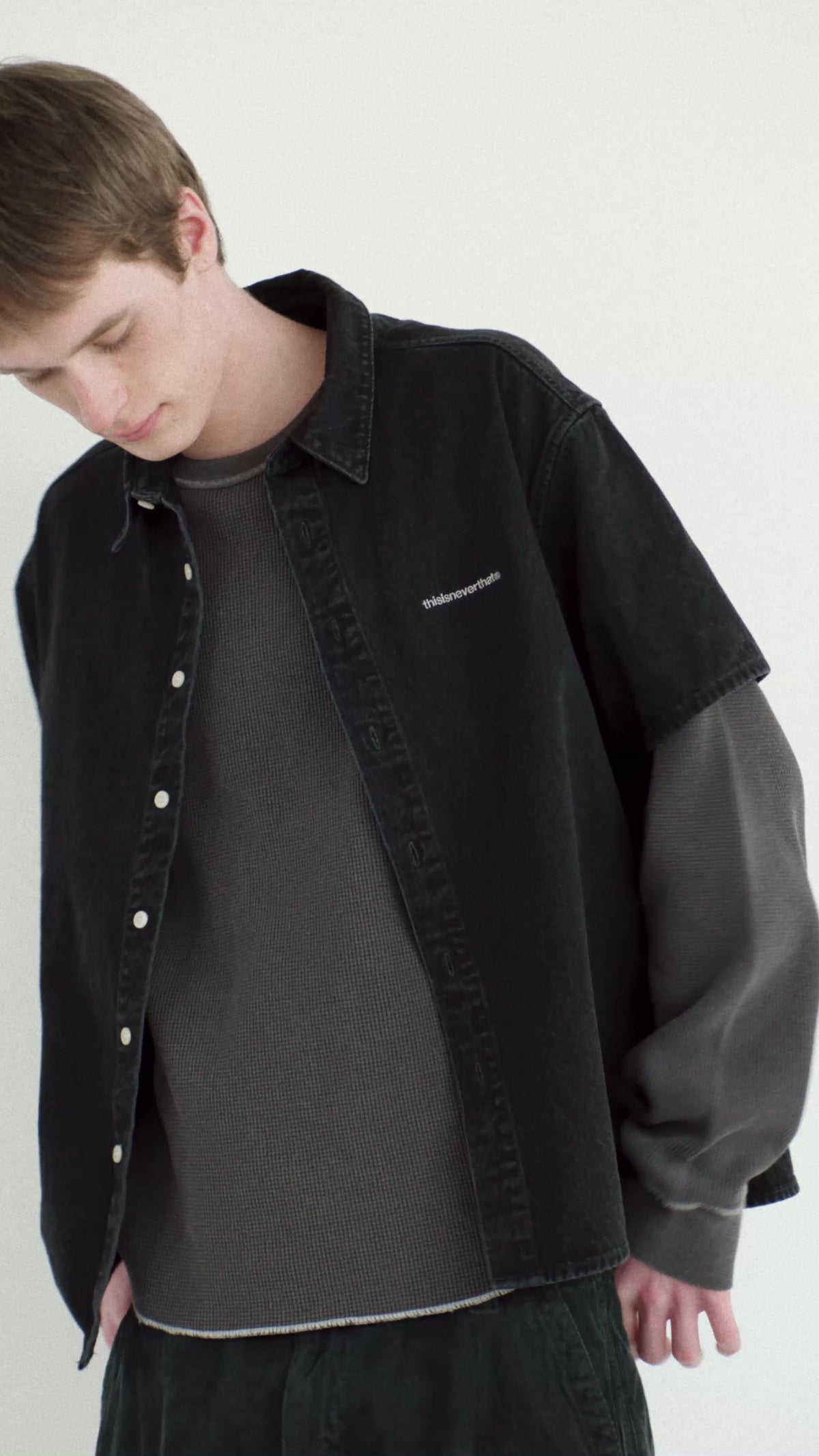Washed Denim S/S Shirt