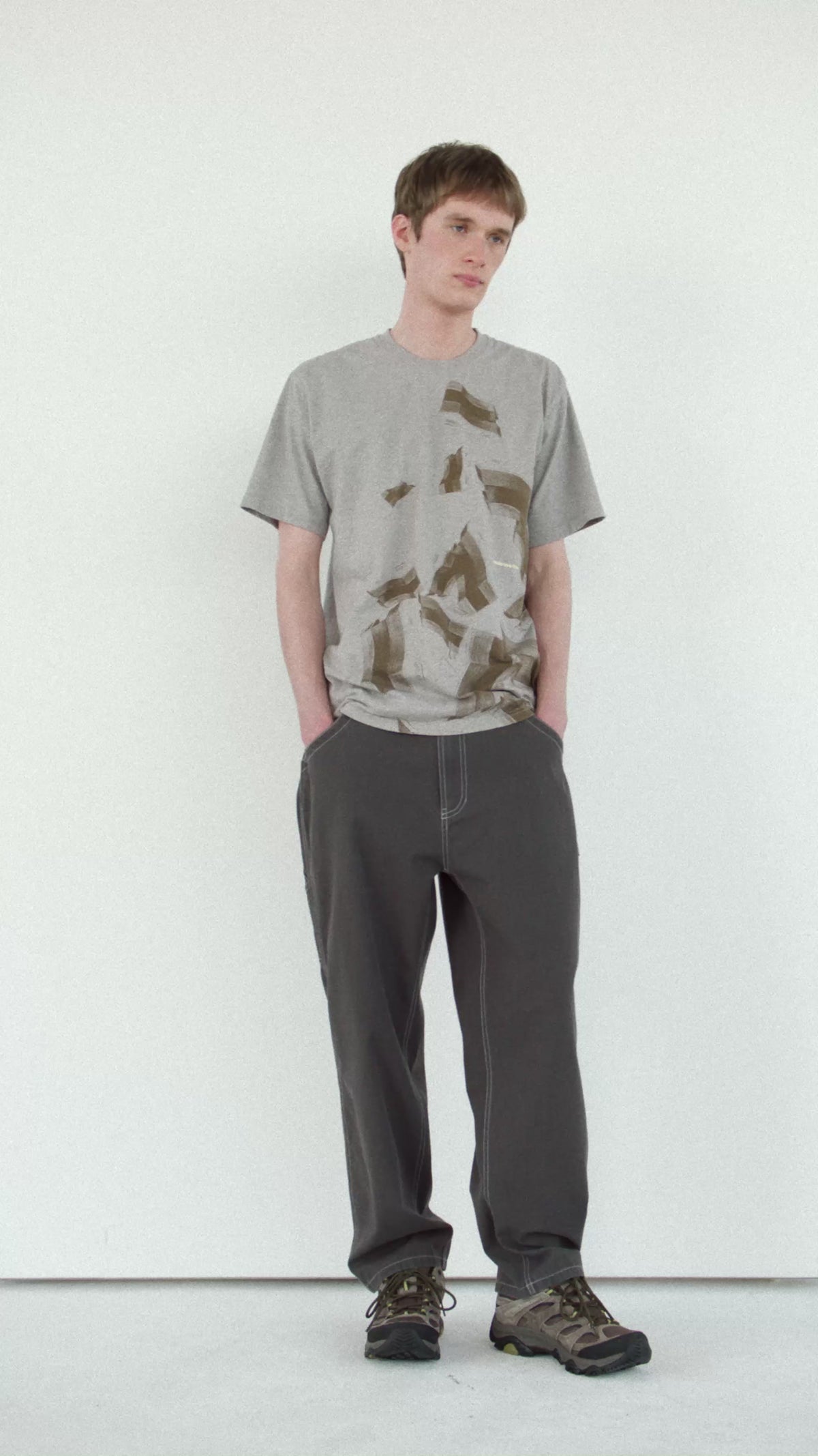 Washed Canvas Work Pant
