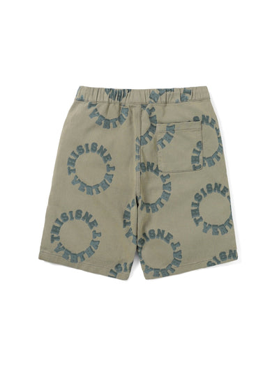 2Tone Logo Jacquard Short