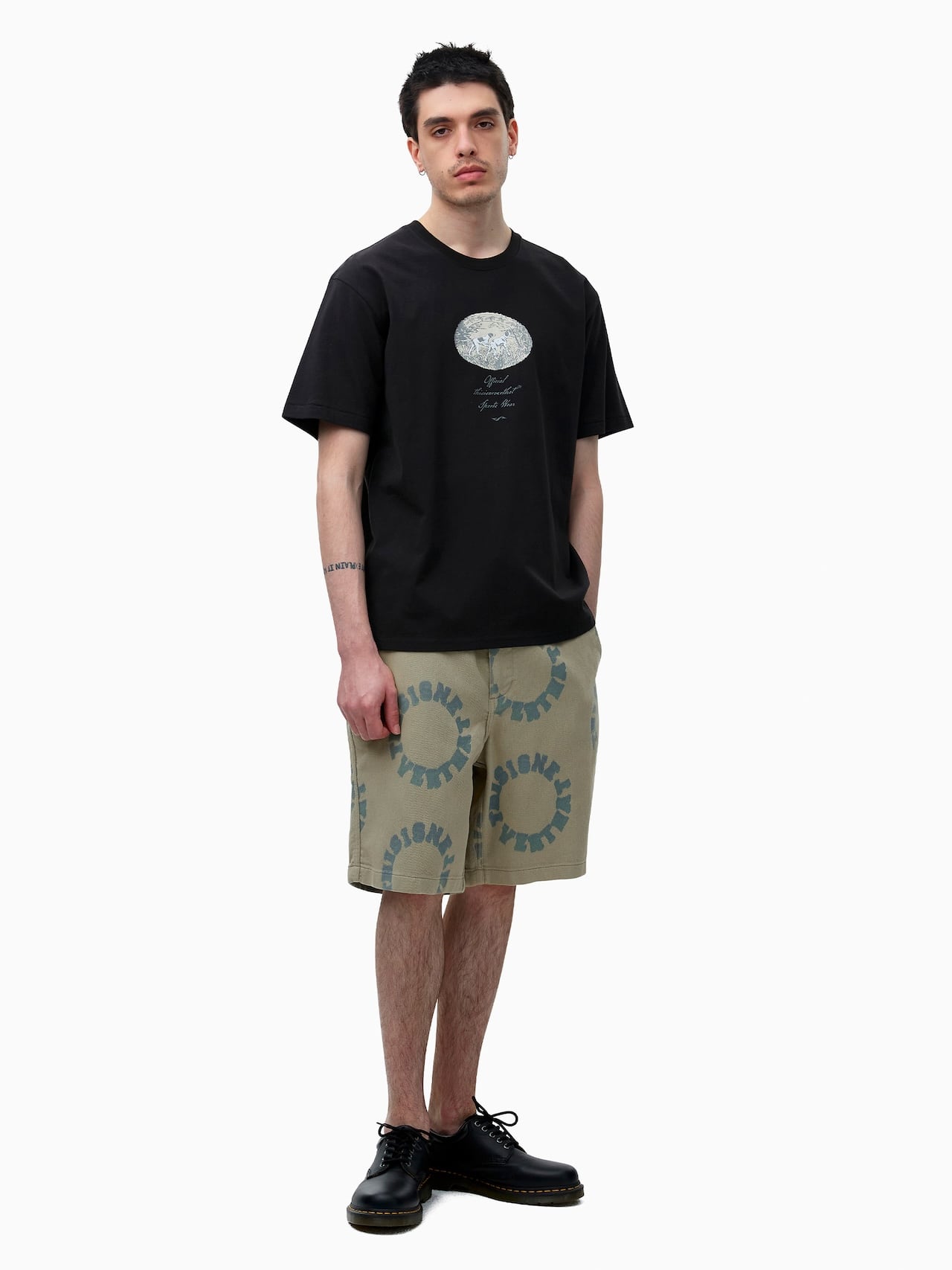 2Tone Logo Jacquard Short