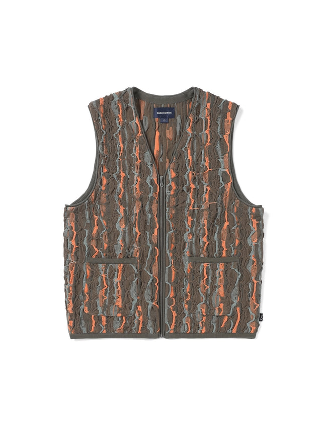 3D Cable Knit Vest