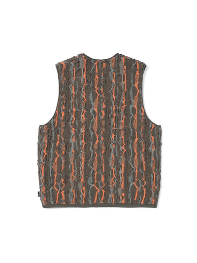 3D Cable Knit Vest