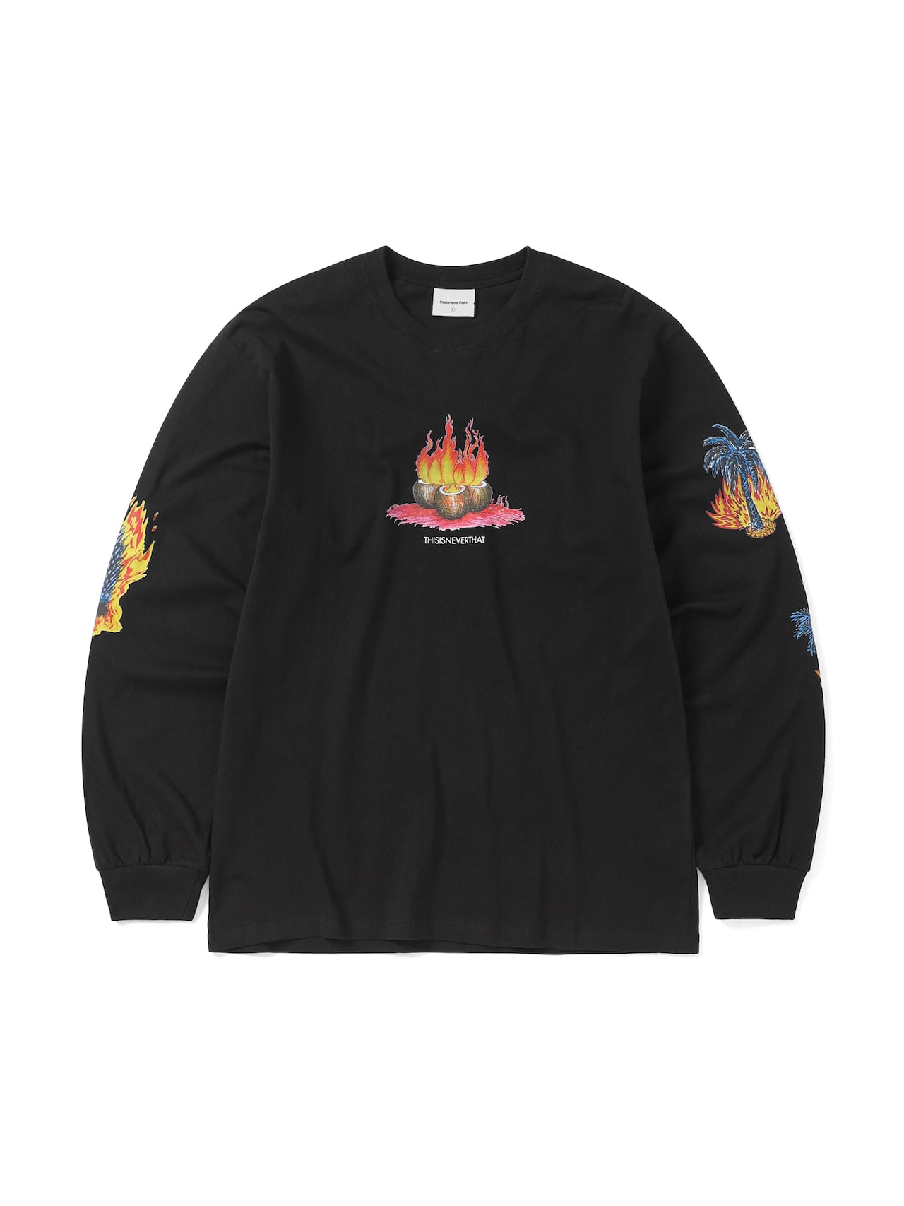 Burning Palm Tree L/S Tee