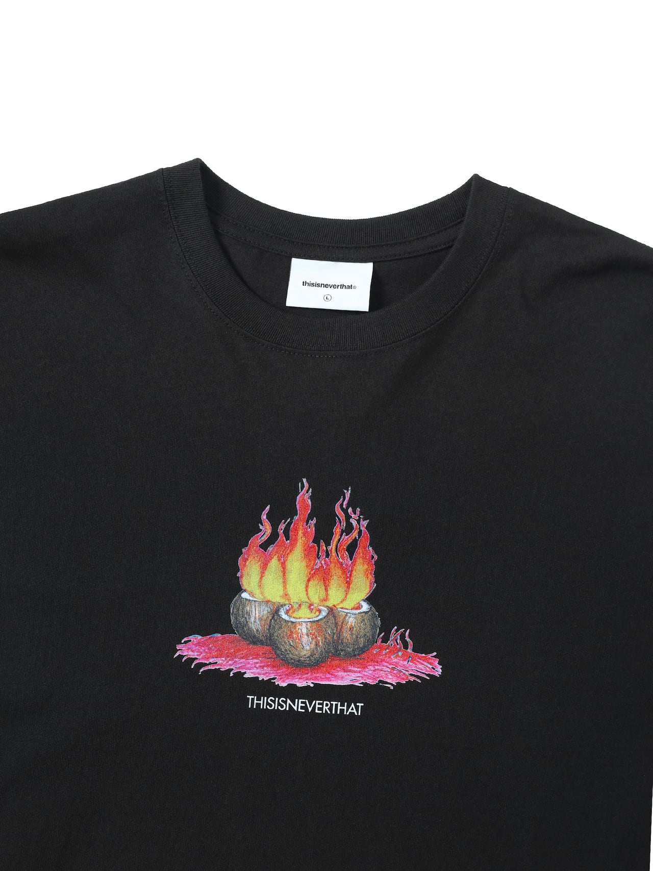 Burning Palm Tree L/S Tee