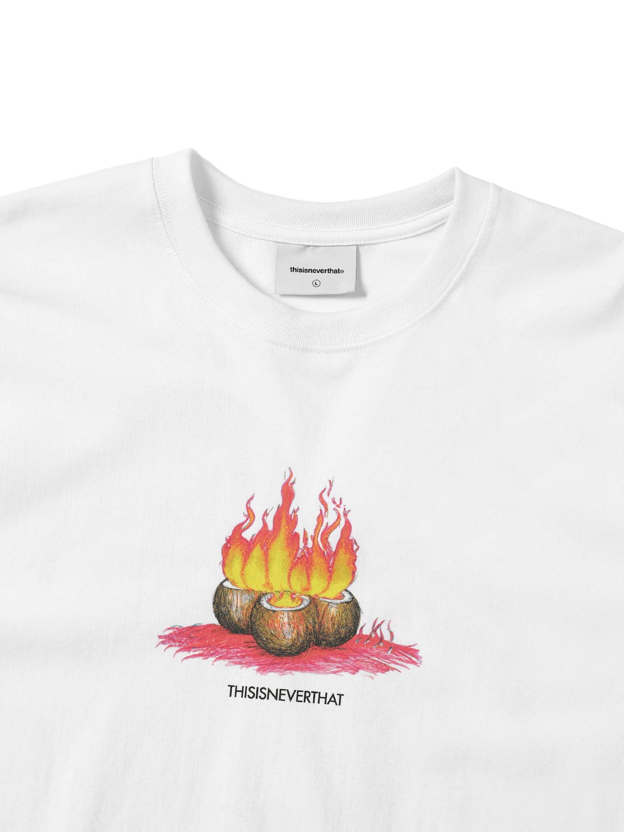 Burning Palm Tree L/S Tee