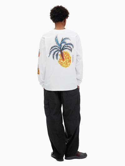 Burning Palm Tree L/S Tee