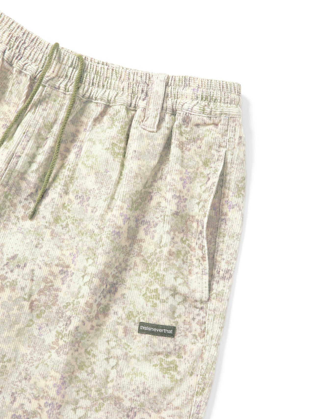 Corduroy Floral Pant