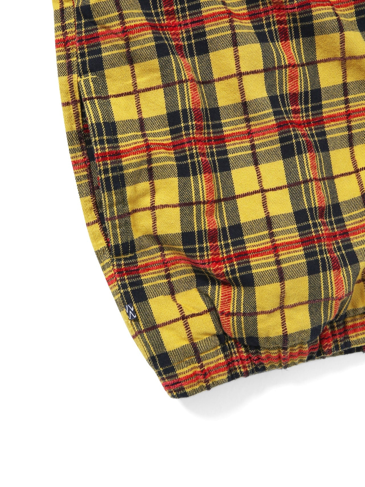 E/T-Logo Plaid Shirt Jacket