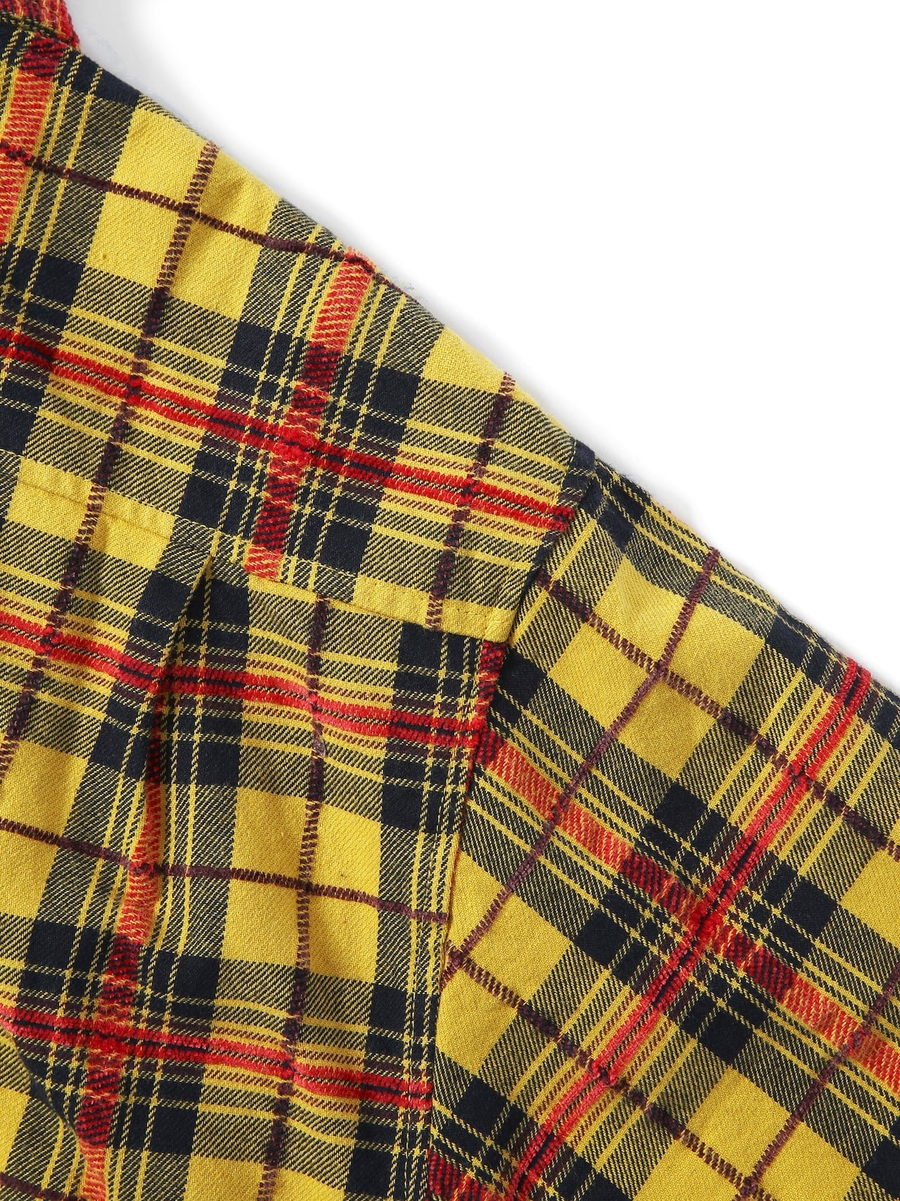 E/T-Logo Plaid Shirt Jacket