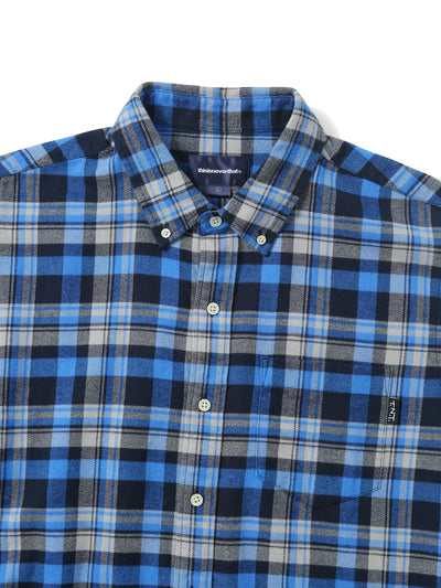 (FW23)Flannel Check shirt