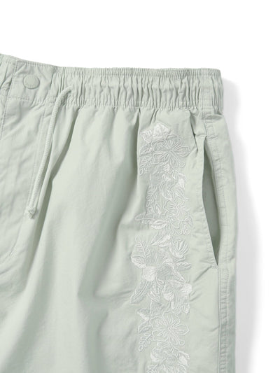 Floral Embroidered Short