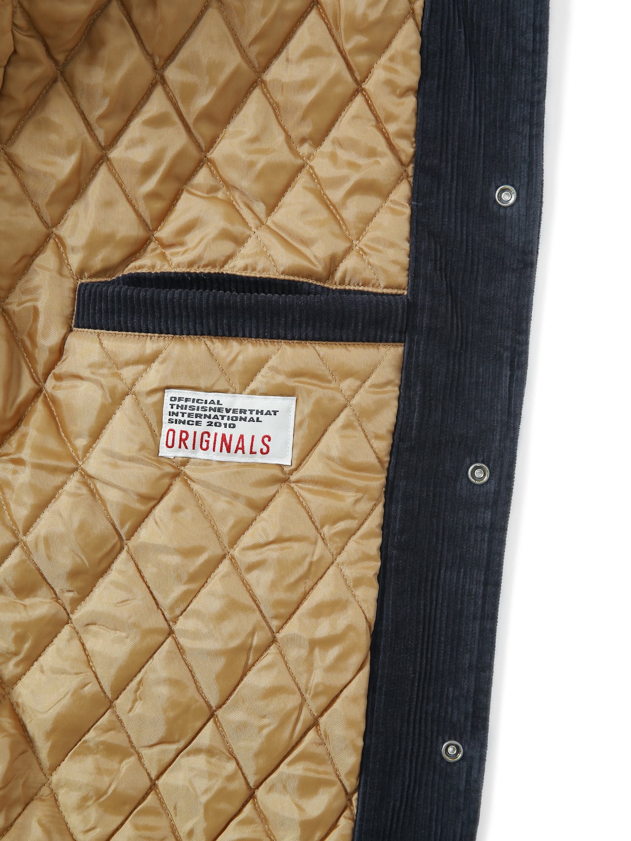 Fortuna Corduroy Varsity Jacket