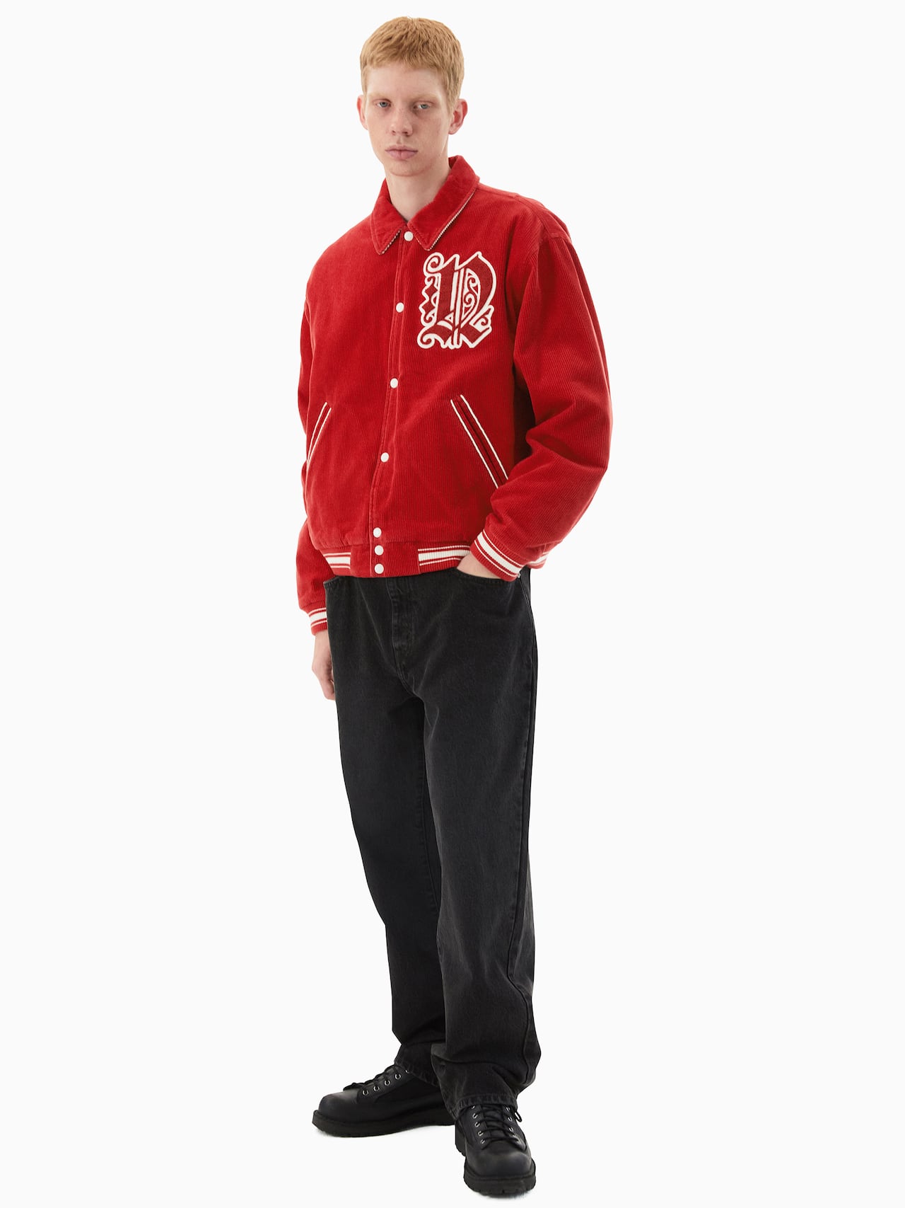 Fortuna Corduroy Varsity Jacket