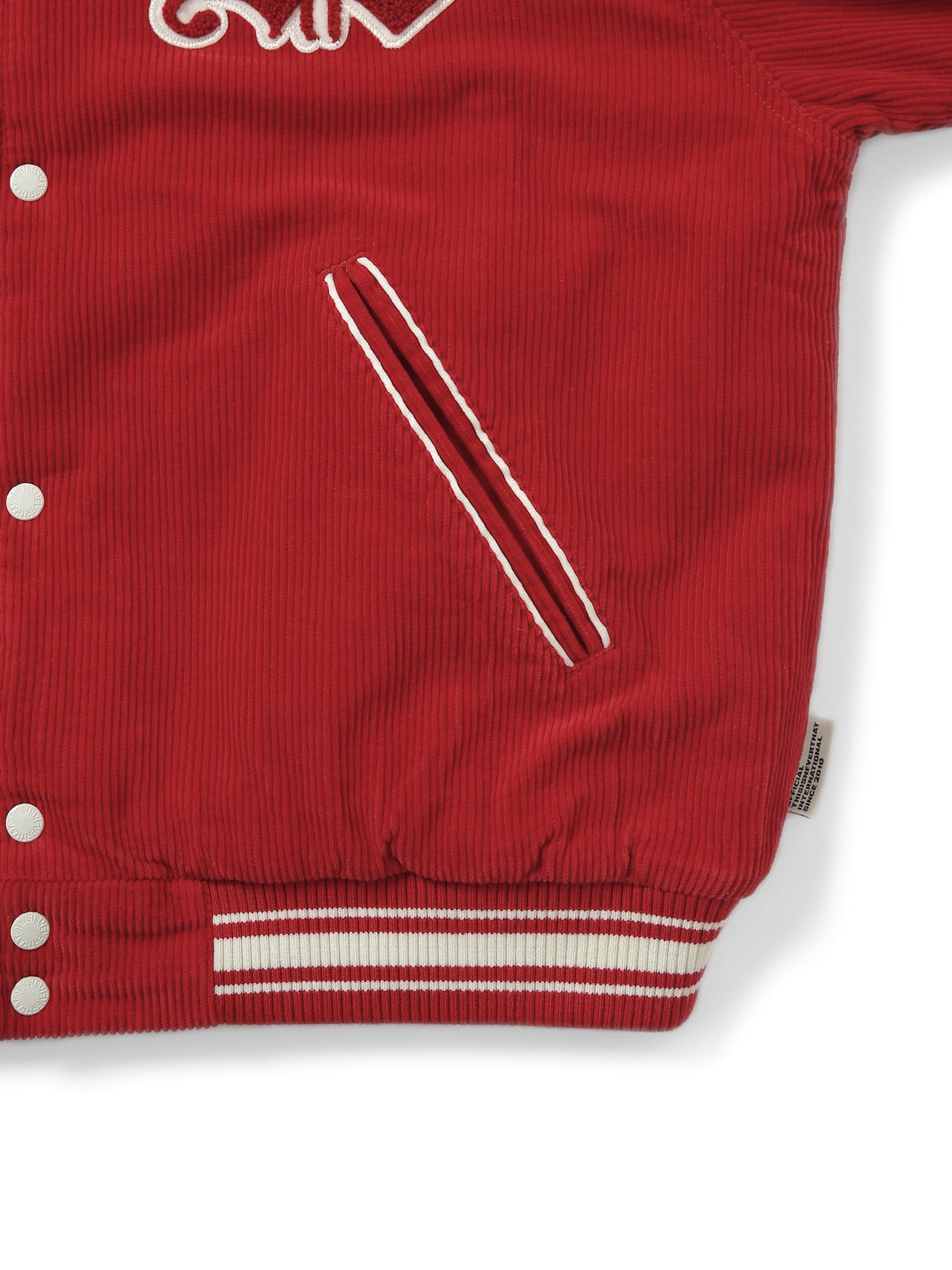 Fortuna Corduroy Varsity Jacket