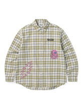 GD Lightning Bear Plaid Shirt