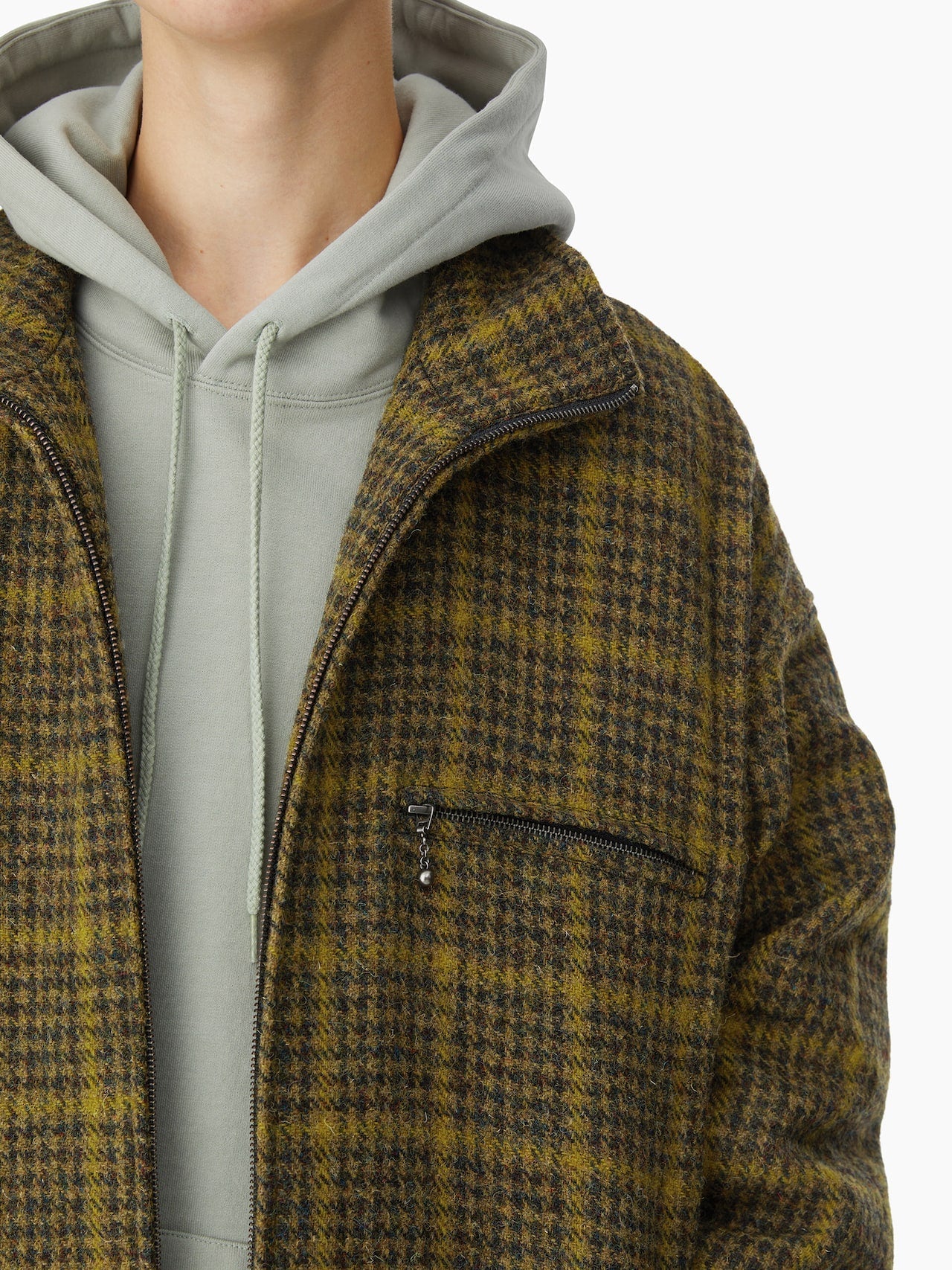 HARRIS TWEED® Zip Jacket – thisisneverthat® JP