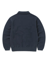 Half Zip Polo Sweatshirt