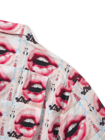 Lips Rayon Shirt